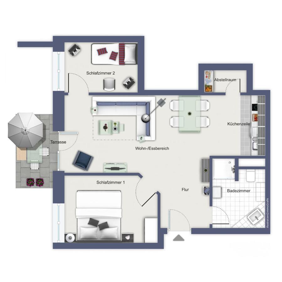Haus Am Park Wohnung 04 Kuhlungsborn Bagian luar foto